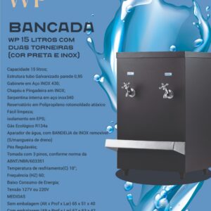 wp-15-litros-com-duas-torneiras-cor-preta-e-inox